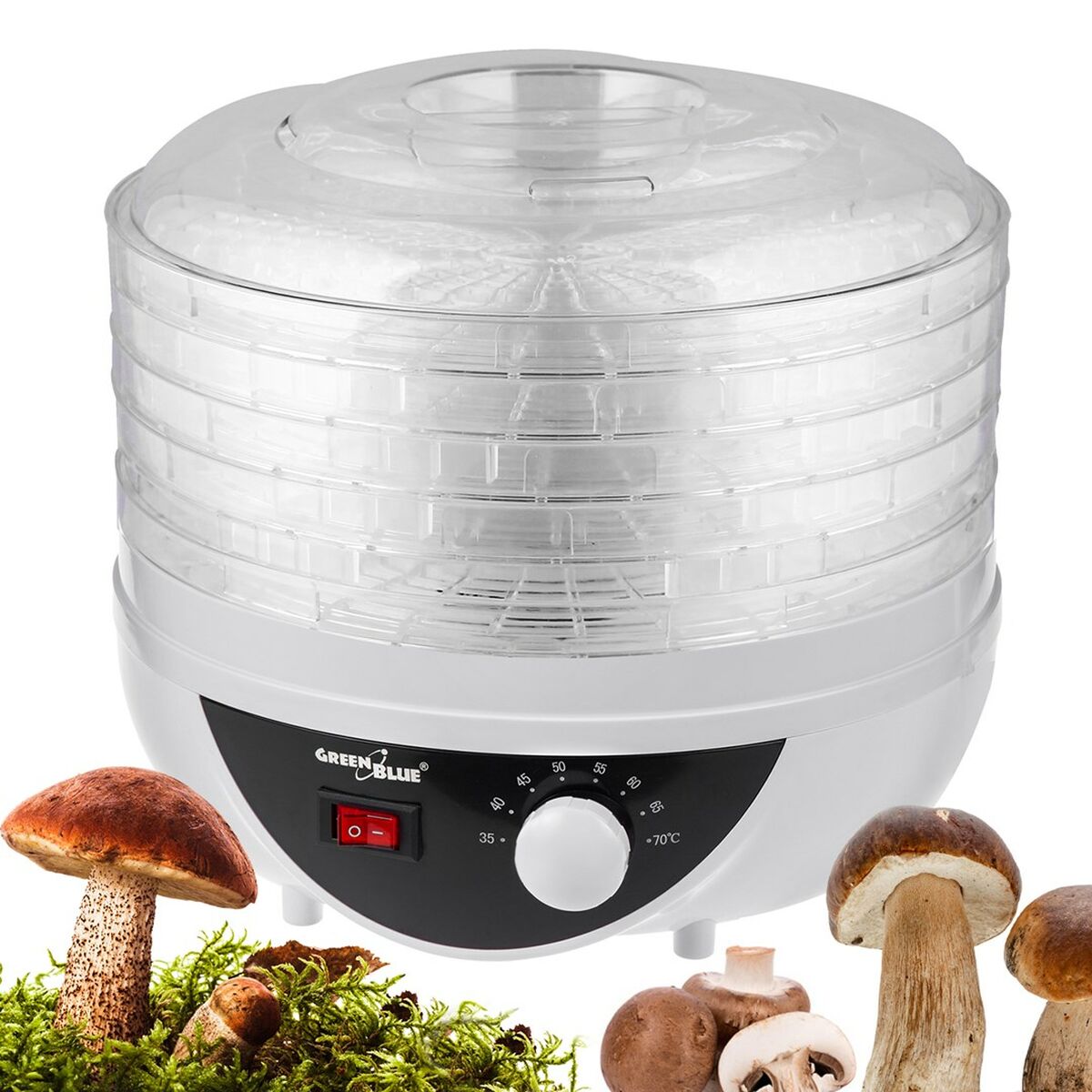 Food Dehydrator Greenblue GB195 250 W-6