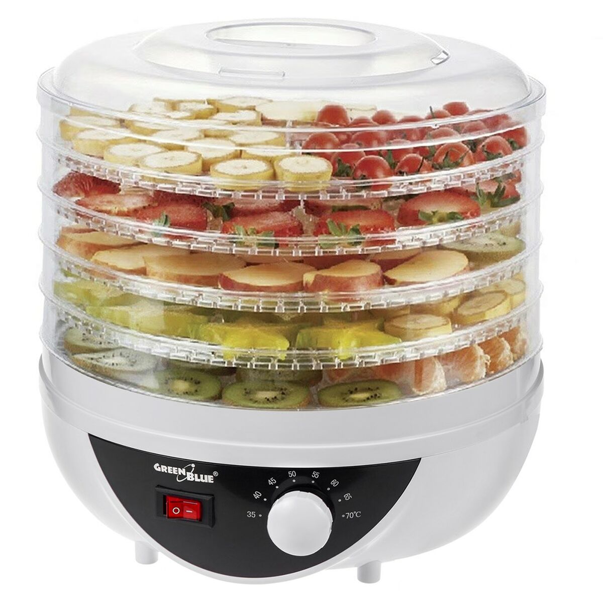 Food Dehydrator Greenblue GB195 250 W-2