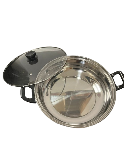 Stainless Steel Stock Pot - Heavy Duty Induction Cooking Pot with Visible Lid for Pasta, Soup, Spaghetti, Nonstick Thick Bottom Big Stockpot, Deep Cookware for Canning, Boiling, Simmer-1