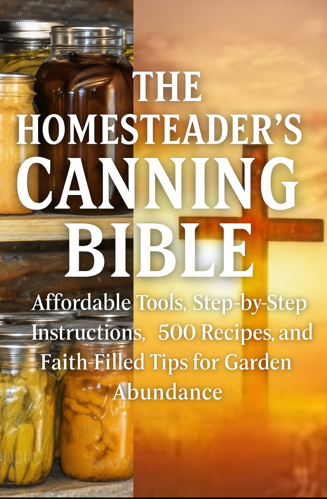 Canning Supplies Starter Kit and a free Canning BIBLE with every purchase